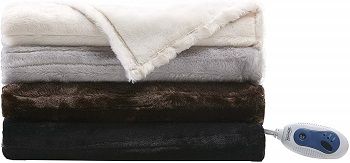 Beautyrest Faux Fur Heated Throw review