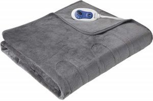 Beautyrest Heated Electric Throw With Foot Pocket