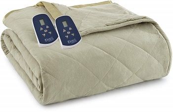 ClassicMicro Flannel Electric Heated Blanket