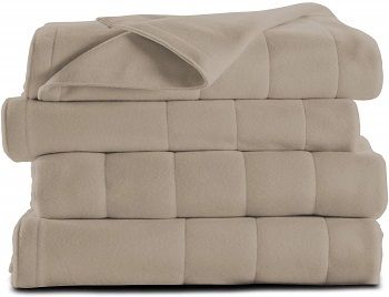 Sunbeam Microplush Electric Blanket Throw