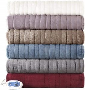 Beautyrest Oversized Plush Heated Throw review