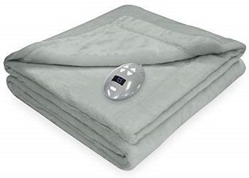 Perfect Fit Low Voltage Plush Warming Blanket