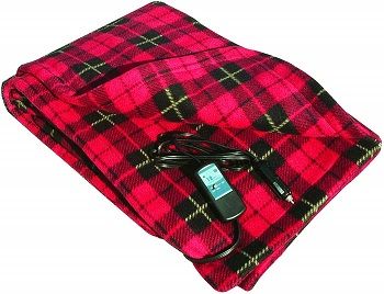 Car Cozy 12v Heated Travel Blanket