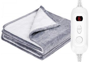 Hokeki SherpaFlannel Electric Blanket