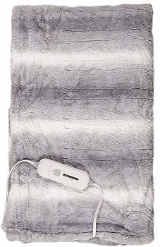 Luxe Acrylic Heated Faux-fur Throw review