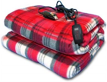 Zone Tech Car Heated Travel Blanket